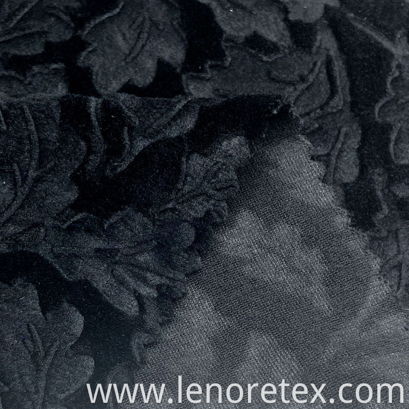 Embossed Velvet Fabric